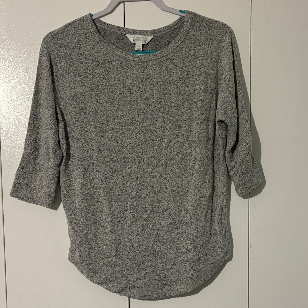 Gray Doleman Top